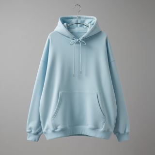 Szabadidő anyag fésült JOGGING soft blue