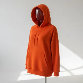 Szabadidő anyag fésült JOGGING orange