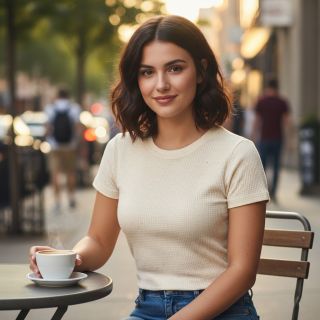 Jersey lenvászonnal WAFFLE SIMPLY NATURAL