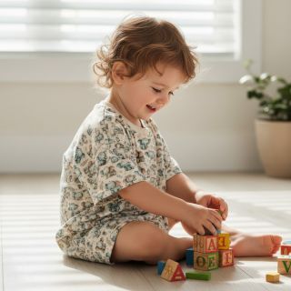 Jersey Mini animals design B digital print