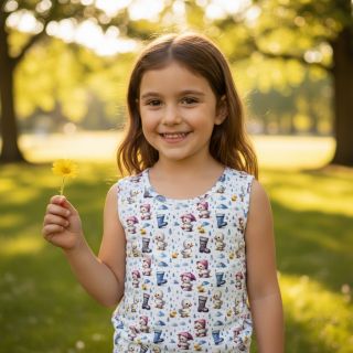 Jersey Olly and friends design D digital print