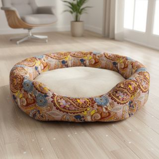 Műszőrme Paisley digital print