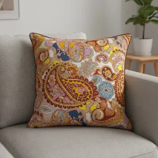 Műszőrme Paisley digital print