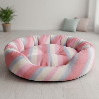 Műszőrme Rainbow diagonal stripe