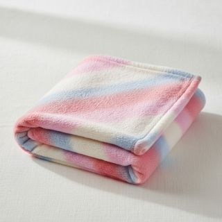 Műszőrme Rainbow diagonal stripe