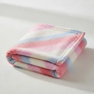 Műszőrme Rainbow diagonal stripe