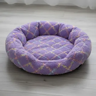 Műszőrme tüllel MULTI lilac