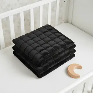 Műszőrme Block black