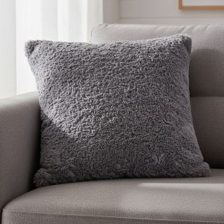 Műszőrme Curly grey