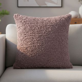 Műszőrme Curly mauve