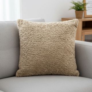 Műszőrme Curly beige