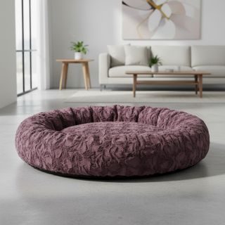 Műszőrme aubergine