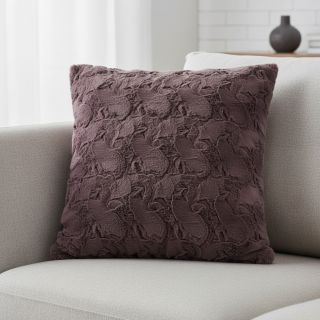 Műszőrme aubergine