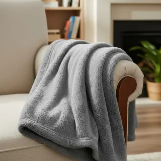 Műszőrme LUREX SILVER grey