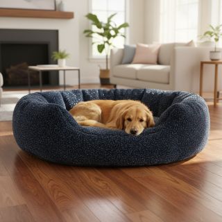 Műszőrme LUREX SILVER navy