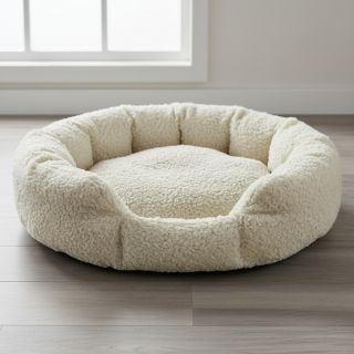 Műszőrme Curly ecru