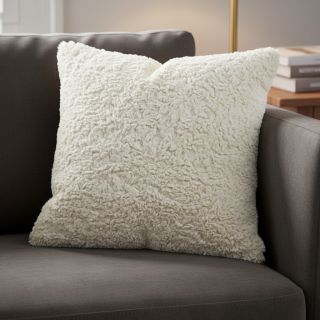 Műszőrme Curly ecru