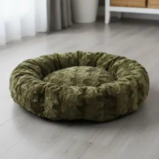 Műszőrme dark green
