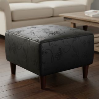 Ruházati műbőr Flowers design B