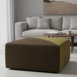 Műbőr bársony ALASKA mousse/brun