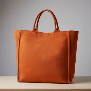 Műbőr bársony ALASKA orange/brique