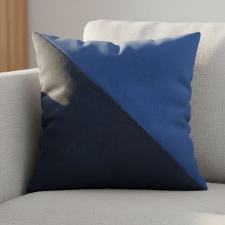 Műbőr bársony ALASKA roy/marine