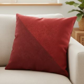 Műbőr bársony ALASKA griotte/bordeaux