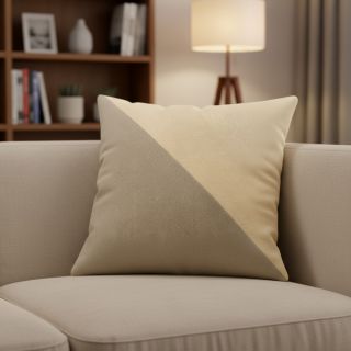 Műbőr bársony ALASKA sable/beige