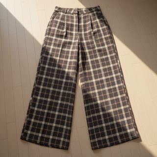 Viszkóz lenvászonnal YARN DYED Block brown