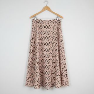 Viszkóz lenvászonnal Ivy Diamonds design B digital print