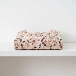 Viszkóz lenvászonnal Agapanthus design C digital print