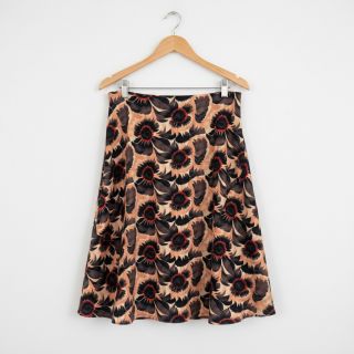 Viszkóz lenvászonnal Sunlower design B digital print