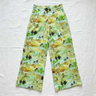 Viszkóz lenvászonnal Egypt design A digital print