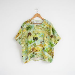 Viszkóz lenvászonnal Egypt design A digital print