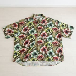 Viszkóz lenvászonnal Azalea design C digital print