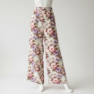 Viszkóz lenvászonnal Casia design C digital print