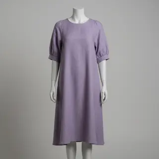Viszkóz lenvászonnal PREMIUM lavender