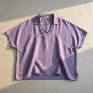 Viszkóz lenvászonnal PREMIUM lavender
