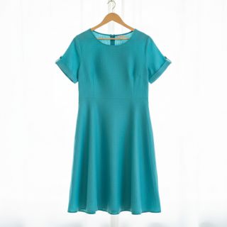 Viszkóz lenvászonnal PREMIUM ocean blue