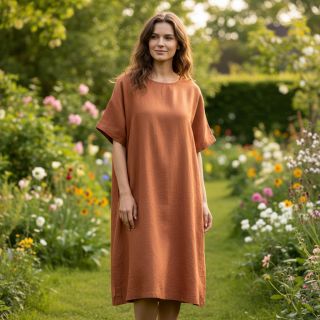 Viszkóz lenvászonnal PREMIUM brick