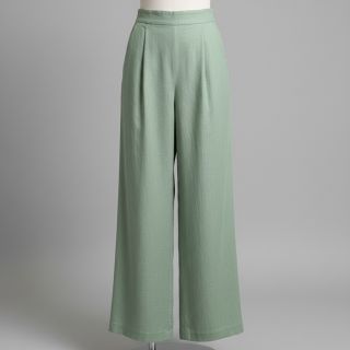 Viszkóz lenvászonnal PREMIUM old green