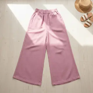 Viszkóz lenvászonnal PREMIUM old pink