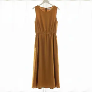 Viszkóz lenvászonnal PREMIUM ochre