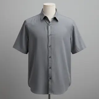 Viszkóz lenvászonnal PREMIUM middle grey