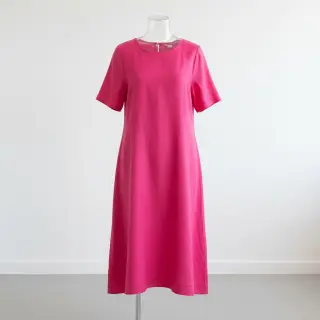 Viszkóz lenvászonnal PREMIUM fuchsia