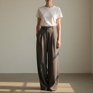 Viszkóz lenvászonnal PREMIUM grey