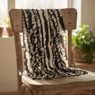 Viszkóz RADIANCE Imagine black digital print