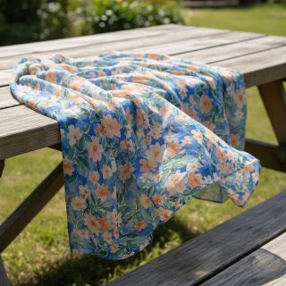 Viszkóz RADIANCE Flower Jane digital print