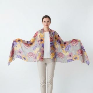 Viszkóz RADIANCE Flower Elia digital print