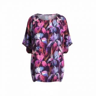 Viszkóz RADIANCE Flower Bea digital print